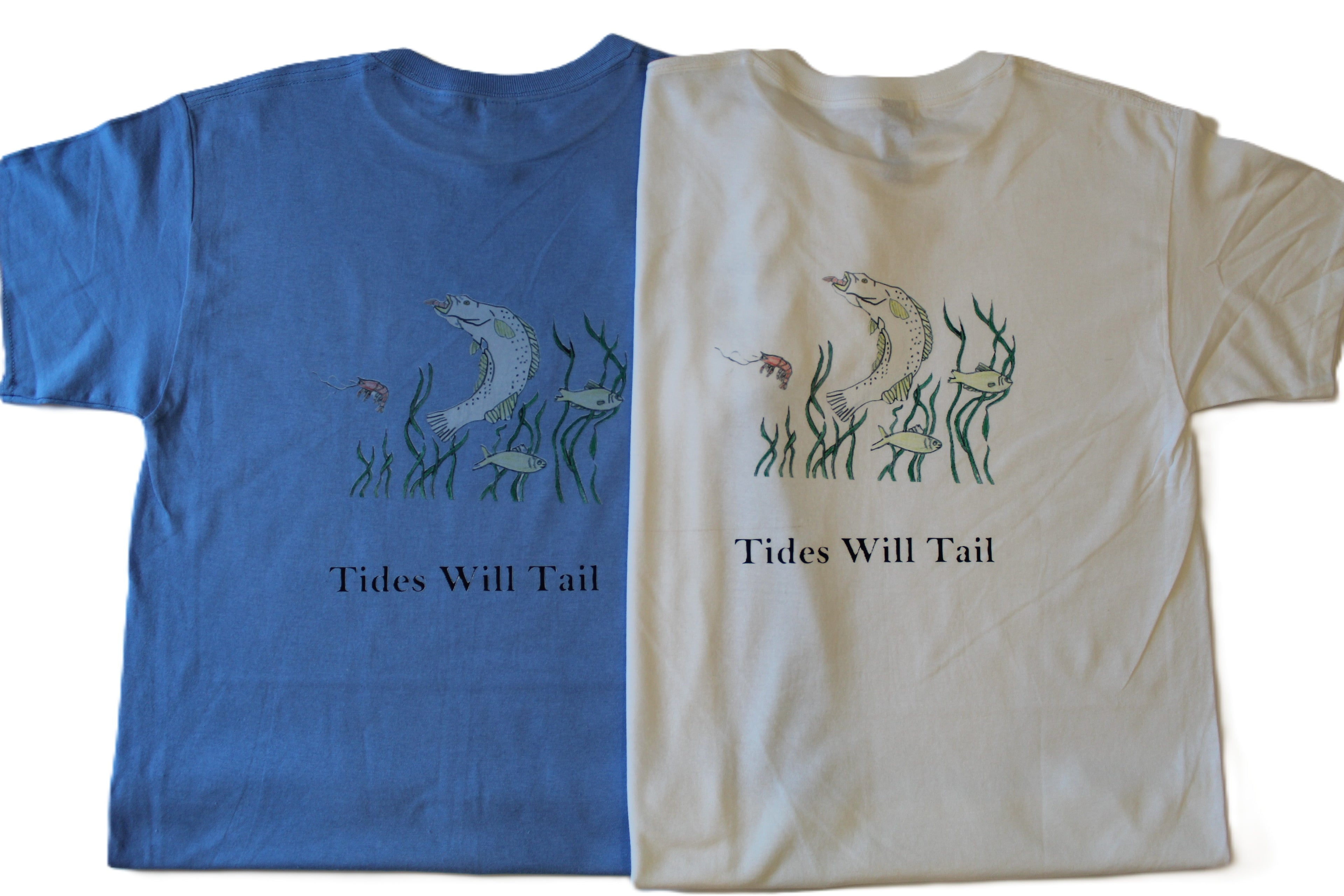 Adult Cotton Shirt Speck Trout Short Sleeve