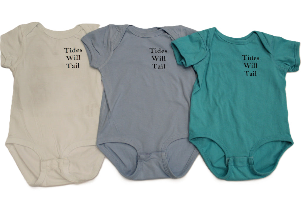 Red Fish Baby Cotton Onesie